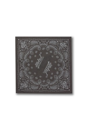 위얼드월드_본투비 페이즐리 반다나_BLACK