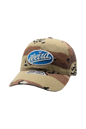 위얼드월드_서클로고 와펜 볼캡_데저트카모