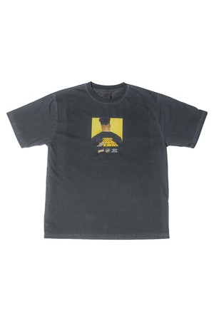 JONNA WEIRD 피그먼트 포토 티셔츠_GREY