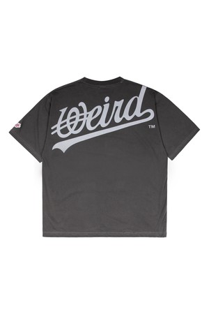 오버 프린트 피그먼트 티셔츠_GREY