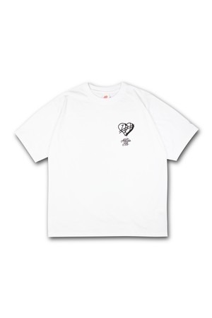 위얼드월드_ARTIMEJOE X WEIRDWORLD T-SHIRT_WHITE