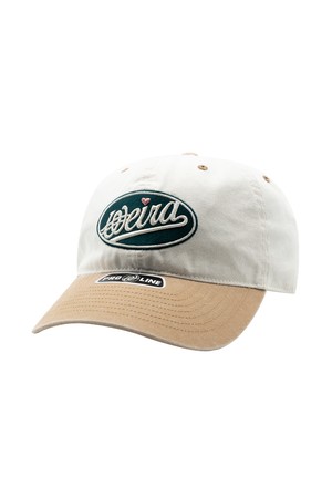 그린 써클로고 와펜 피그먼트 배색 볼캡