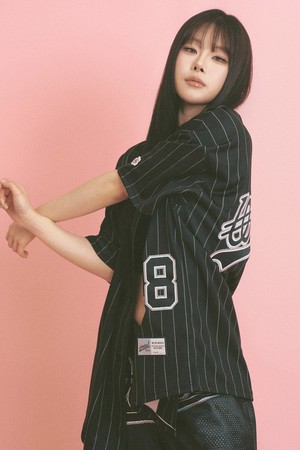 [남녀공용] 위얼드월드 '18 스트라이프 베이스볼 저지
