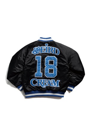 WEIRD CREAM JONNA 너잘시 90's 사틴자켓