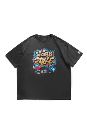 ARTIME JOE X WEIRD WORLD 피그먼트 티셔츠