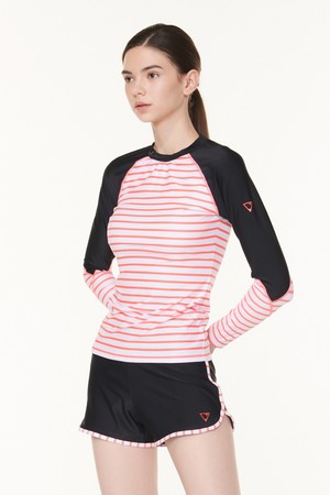 제테스 여성 슬림핏 래쉬가드 상하의+이너팬티 3피스 세트 L_4A843X_BEIGE-a