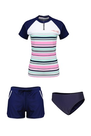 제테스 여성 슬림핏 반팔 래쉬가드 상하의+이너팬티 3피스 세트 L_4A538X_WHITE-a