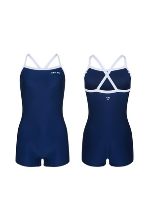 제테스 여성 와이드스트랩 크로스백 2부 실내수영복 NAVY PEARL L9A5024X_NAVY-a