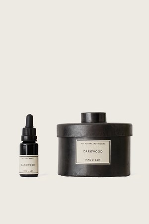 마드에렌 DARKWOOD 다크우드 스몰 스톤포푸리 다포디케르 앰버 라바