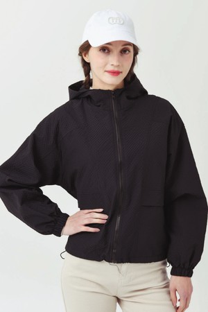 26SS 시어서커 아노락 블랙  바람막이_BLACK-a