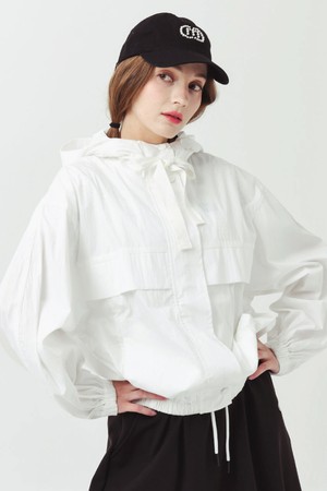 26SS 리본 아노락 플랩 화이트 점퍼_WHITE-a