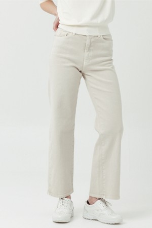 26SS 다잉  면 스판 레귤러 핏 베이지 팬츠_BEIGE-a