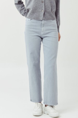 26SS 다잉  면 스판 레귤러 핏 블루 팬츠_BLUE-a