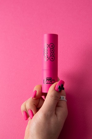 이든제이 굿밤 멀티스틱 바르는 콜라겐 글루타치온 수분 주름 기미 SPF50 선케어 14g 빅로고 블랙_PINK-a