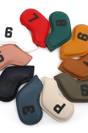 테크스킨 컬러컬렉션 아이언커버 세트 9아이언_RED-a