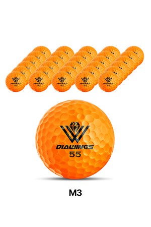 [30알] 다이아윙스 고반발 국제공인구 M3 골프공_ORANGE-a