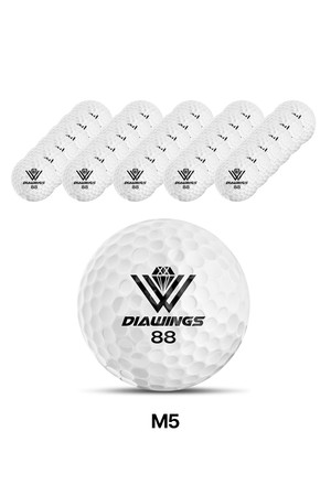 [30알] 다이아윙스 고반발 국제공인구 M5 골프공_WHITE-a