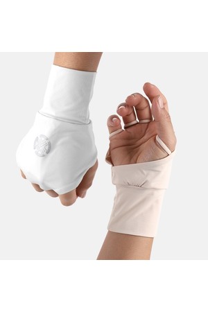 테크스킨 UV차단 손등장갑 (오른쪽 손등장갑)_WHITE-a