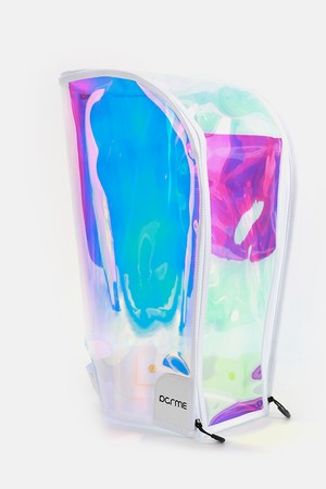 파미 PARME 실속형 홀로그램 후드커버 화이트_WHITE-a