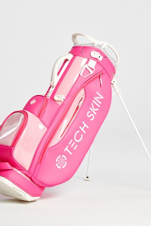 테크스킨 투어 플렉스 스탠드 캐디백 네온핑크_PINK-a