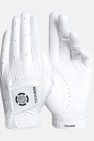 테크스킨 플렉스 핏 합피 주니어 (양손) 골프장갑 1P_WHITE-a