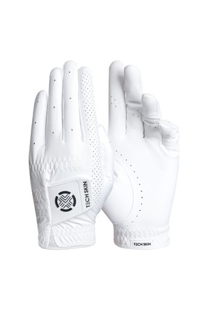 테크스킨 플렉스 핏 합피 양손 골프장갑_WHITE-a