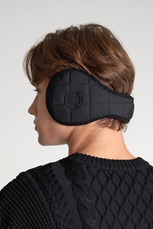 테크스킨 패딩 귀마개 블랙_BLACK-a