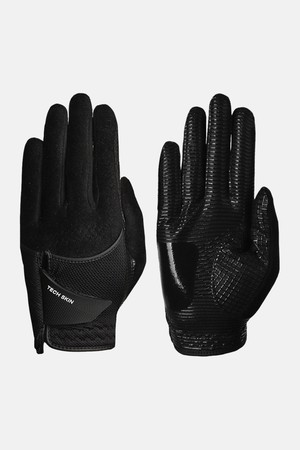 테크스킨 엑스트라 웜 라이트 방한 겨울 양손 골프장갑_BLACK-a