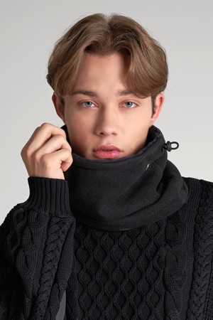 테크스킨 겨울 방한 넥워머 멀티스카프 블랙_BLACK-a