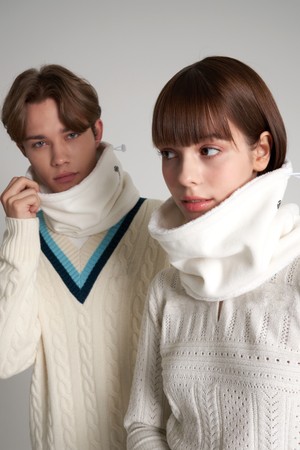 테크스킨 겨울 방한 넥워머 멀티스카프 화이트_WHITE-a