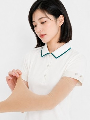 테크스킨 남녀공용 UV 자외선 차단 냉감 팔토시-a