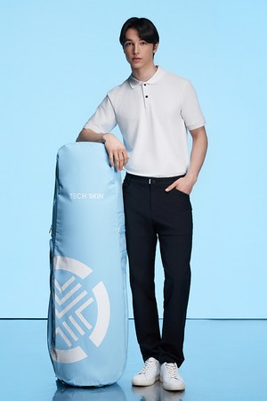 테크스킨 골프 캐디백 방수 일체형 투어쉴드 항공커버 스카이블루_BLUE-a