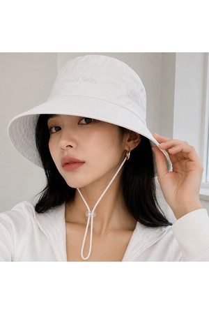 테크스킨 남여공용 넥커버 버킷햇_BLACK-a
