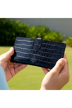 헤르만 앨리 이태리 가죽 장지갑 골프 로프트 롱월렛 Golf Loft Long Wallet_WINE-a