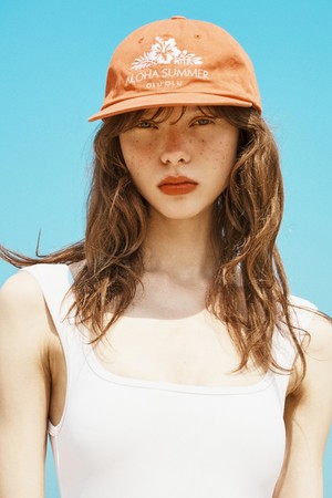 ALOHA SUMMER CAP (ORANGE)_ORANGE-a