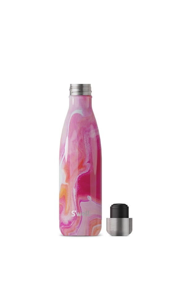 [스웰] 프리미엄 보틀 500ml는 일상생활에서 활용하기 좋은 텀블러/보틀입니다. 핑크, 화이트 마블 패턴으로 디자인되어 시각적인 아름다움을 더했습니다. 내부 진공 이중구조로 보온 및 보냉 기능이 뛰어나며, 누수 방지 기능으로 내용물이 새는 것을 방지합니다. 500ml 용량에 휴대성이 뛰어나 언제 어디서든 편리하게 사용할 수 있습니다. 스테인리스스틸 소재로 제작되어 내구성이 뛰어나 오랫동안 사용할 수 있습니다.
