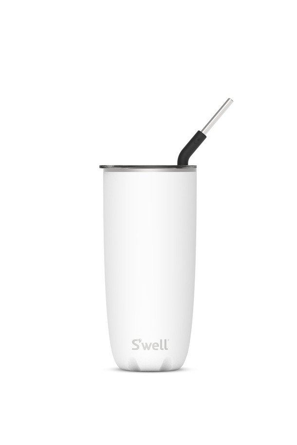 [스웰] 프리미엄 스트로우 텀블러 700ml는 스테인리스 스틸, 실리콘, PCT, PP 소재로 제작되어 700ml 용량의 텀블러입니다. 화이트 색상의 무지 디자인으로, 보온 및 보냉 기능을 갖춰 일상생활에서 활용하기 좋습니다. 3-way 사용, 넓은 입구, 조절 가능한 빨대, 이중벽 구조를 통해 편리성을 높였습니다. 손잡이가 있어 휴대하기 용이하며, 음료를 오랫동안 적절한 온도로 유지해줍니다.
