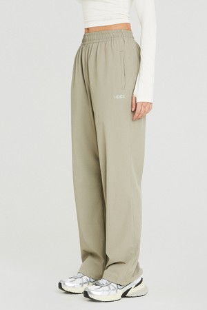 플레시블 나일론 스판 조거 팬츠 (Beige)_BEIGE-a