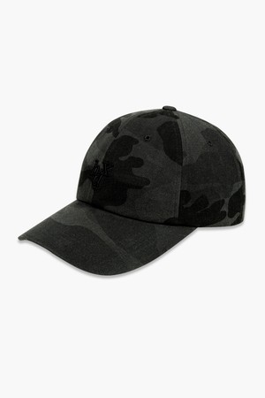 시그니처 카모 볼캡 (Black Camo)_KHAKI-a