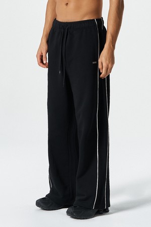 리버스 스웨트 팬츠 (Black)_BLACK-a