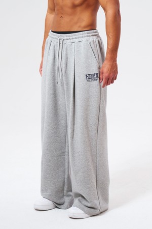 코어 로고 스웨트 팬츠 (Melange Gray)_GREY-a