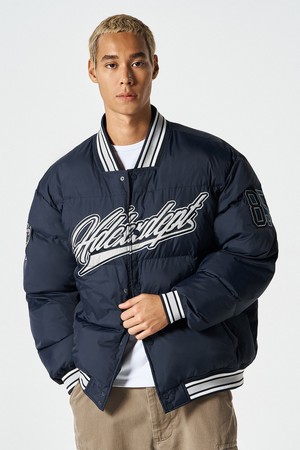 패디드 베이스볼 푸퍼 자켓 (Navy)_NAVY-a