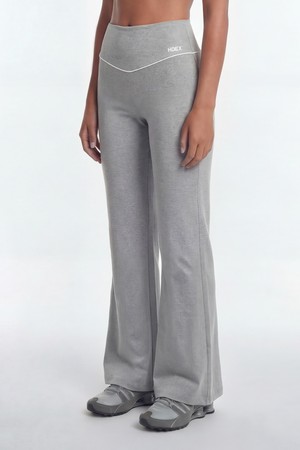 소피 라인 와이드 팬츠 (Melange Gray)_GREY-a