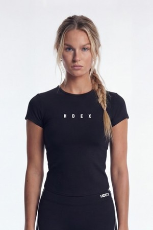 액티브 몬드 슬림핏 숏 슬리브 (Black)_BLACK-a