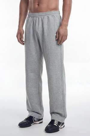 이지 데일리 와이드 팬츠 (Melange Gray)_GREY-a