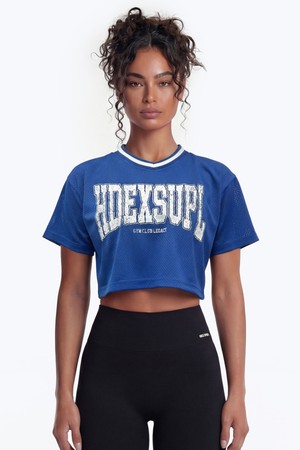 메가 와이드 매쉬 크롭 숏 슬리브 (Blue)_BLUE-a