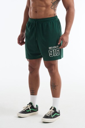 916 솔리드 매쉬 쇼츠 (Green)_GREEN-a