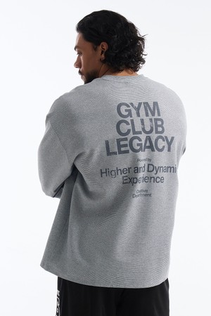 코어 와플 자이언트핏 롱 슬리브 (Melange Gray)_GREY-a