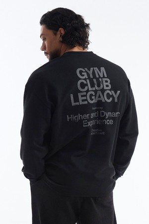 코어 와플 자이언트핏 롱 슬리브 (Black)_BLACK-a