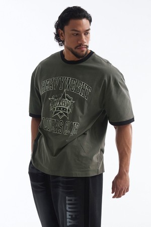 LVS 클럽 숏 슬리브 (Khaki)_KHAKI-a